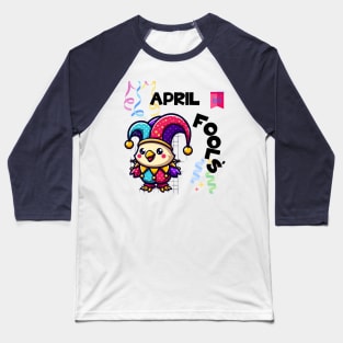 Chicken April Fools' Baseball T-Shirt